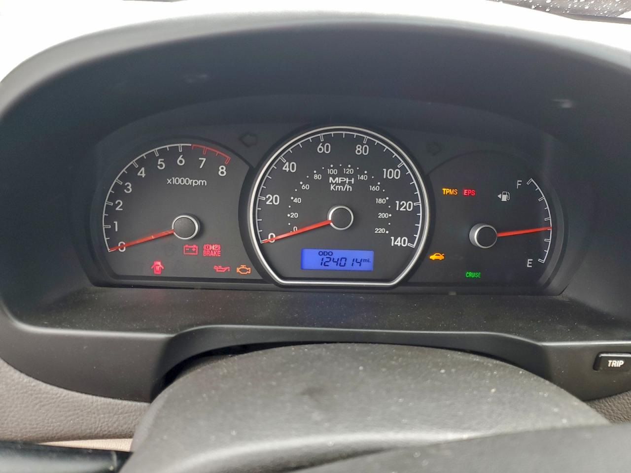 2010 HYUNDAI ELANTRA BLUE photo 9