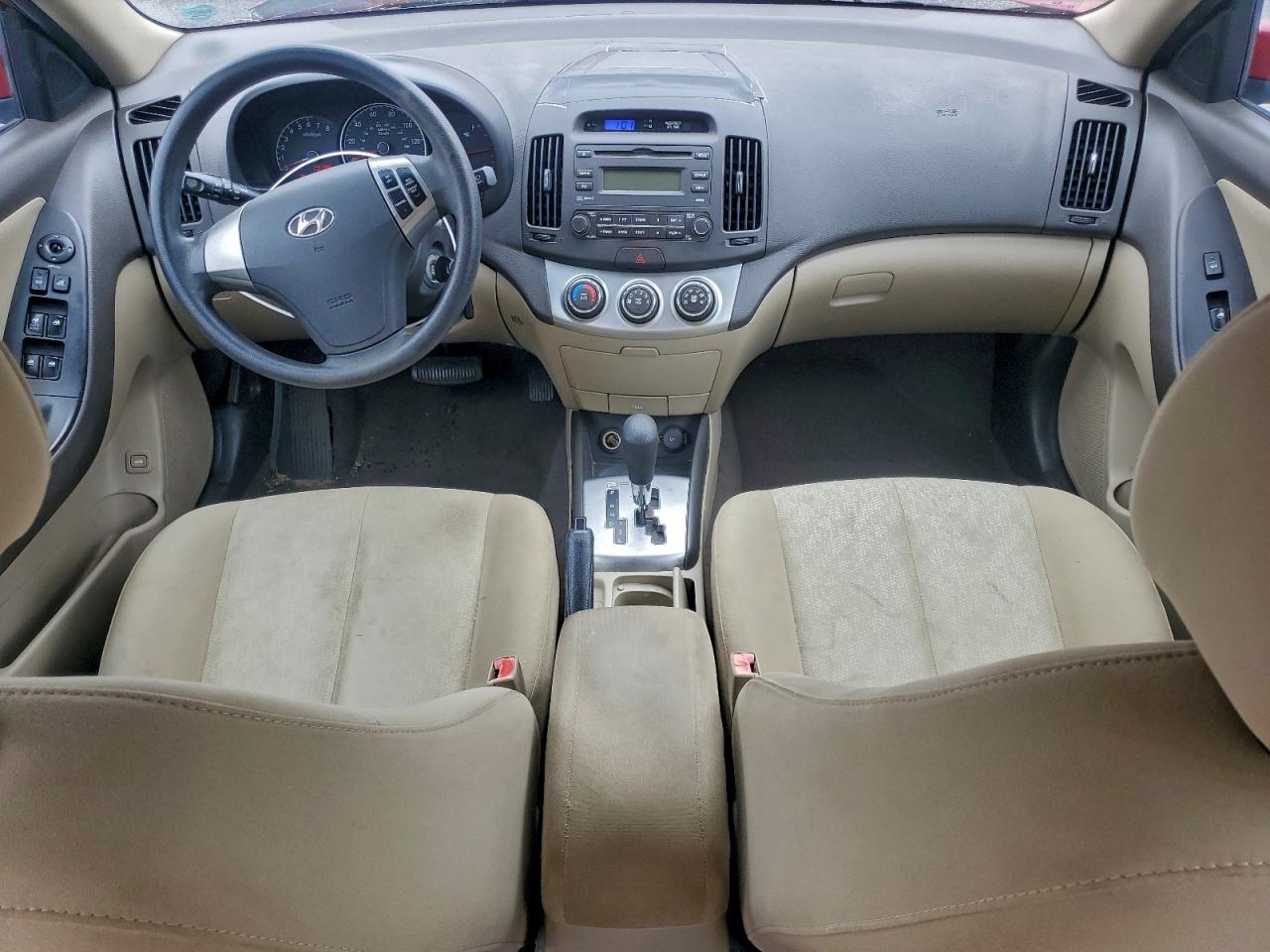 2010 HYUNDAI ELANTRA BLUE photo 8