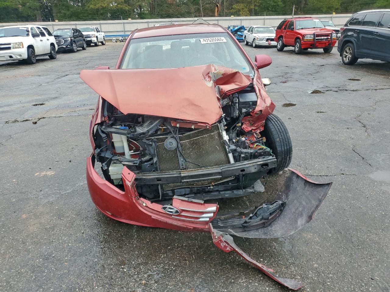 2010 HYUNDAI ELANTRA BLUE photo 5