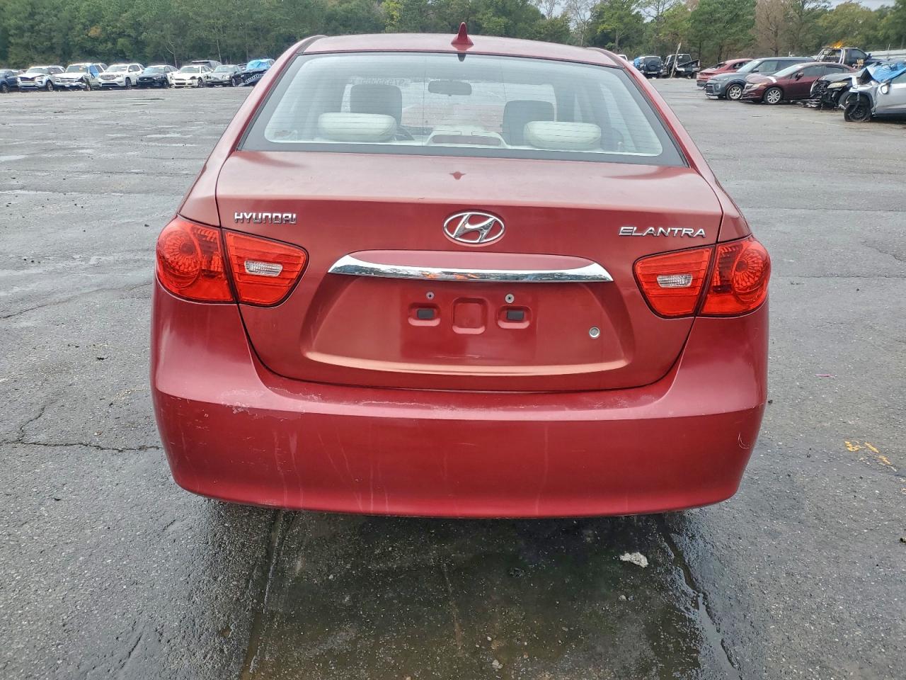 2010 HYUNDAI ELANTRA BLUE photo 6