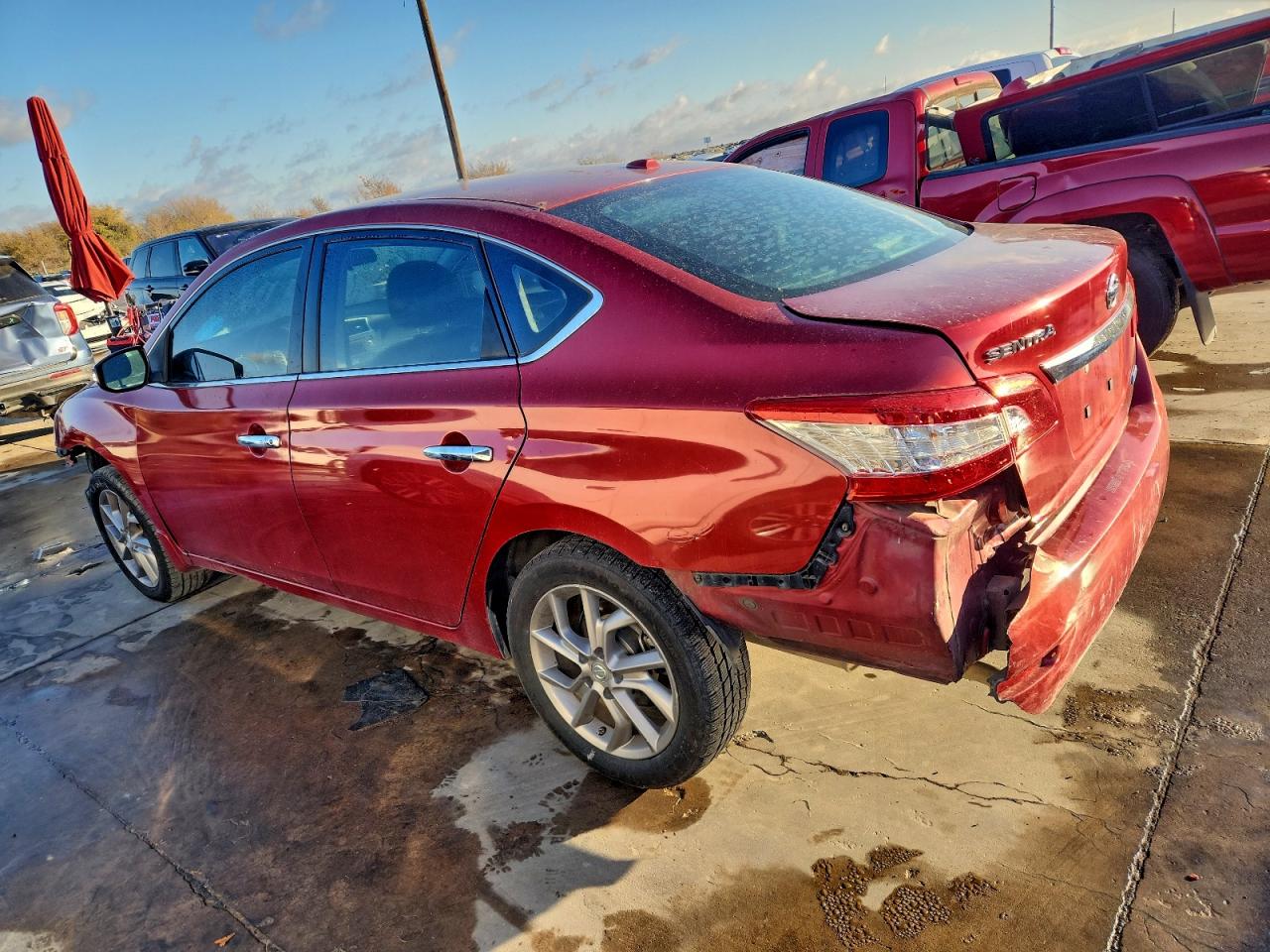 2014 NISSAN SENTRA S photo 2