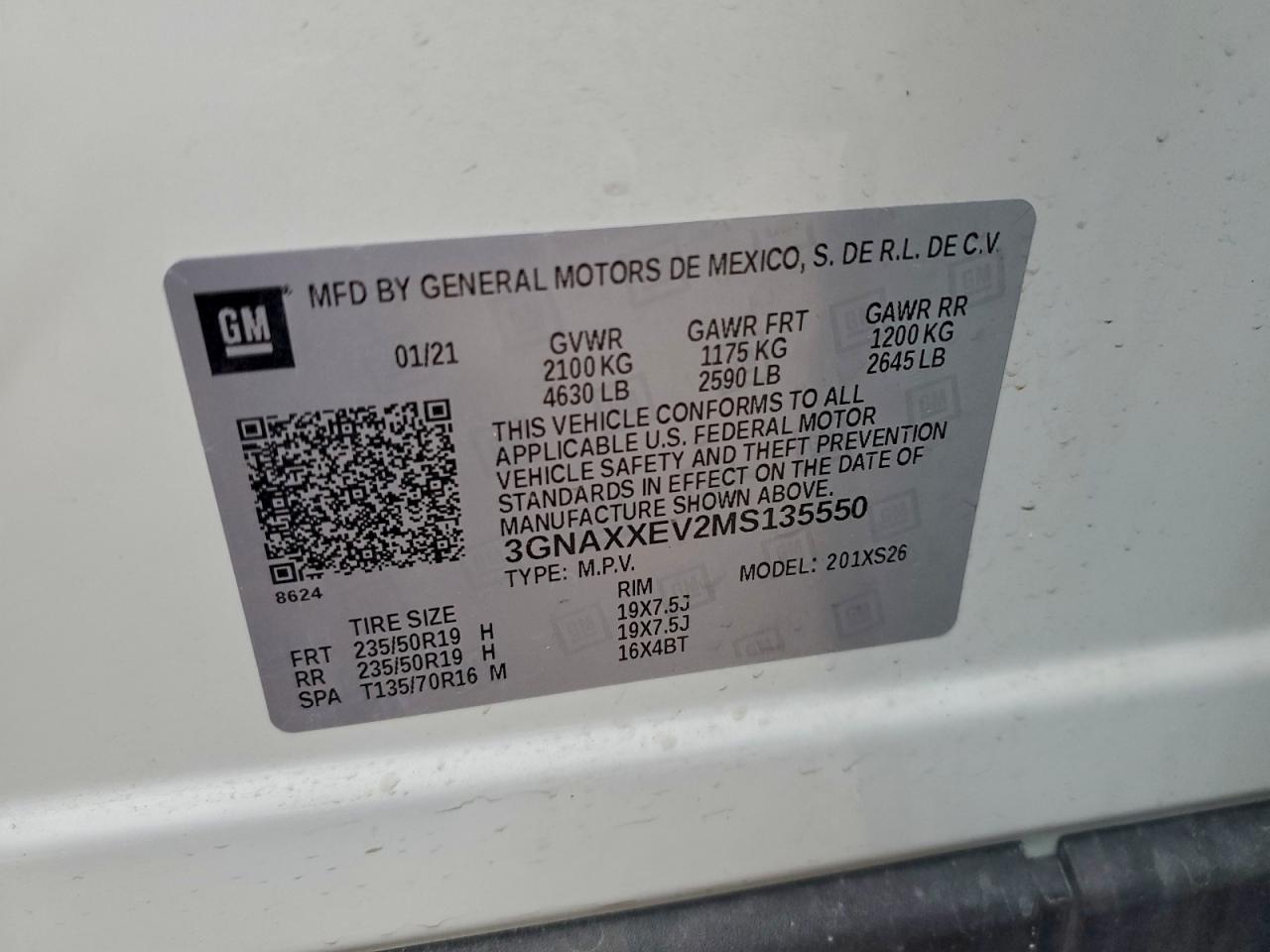 2021 CHEVROLET EQUINOX PREMIER photo 13