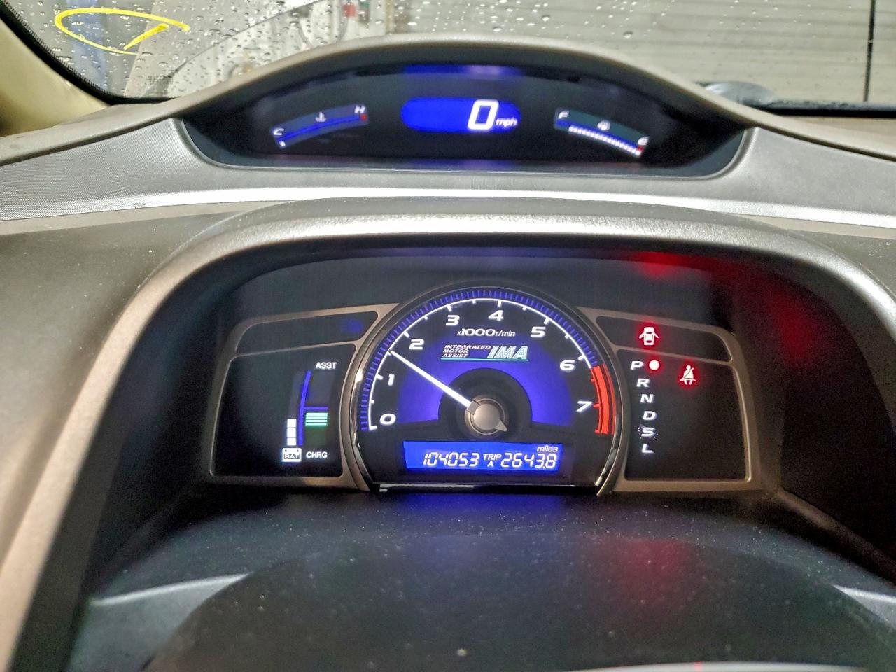 2008 HONDA CIVIC HYBRID photo 9