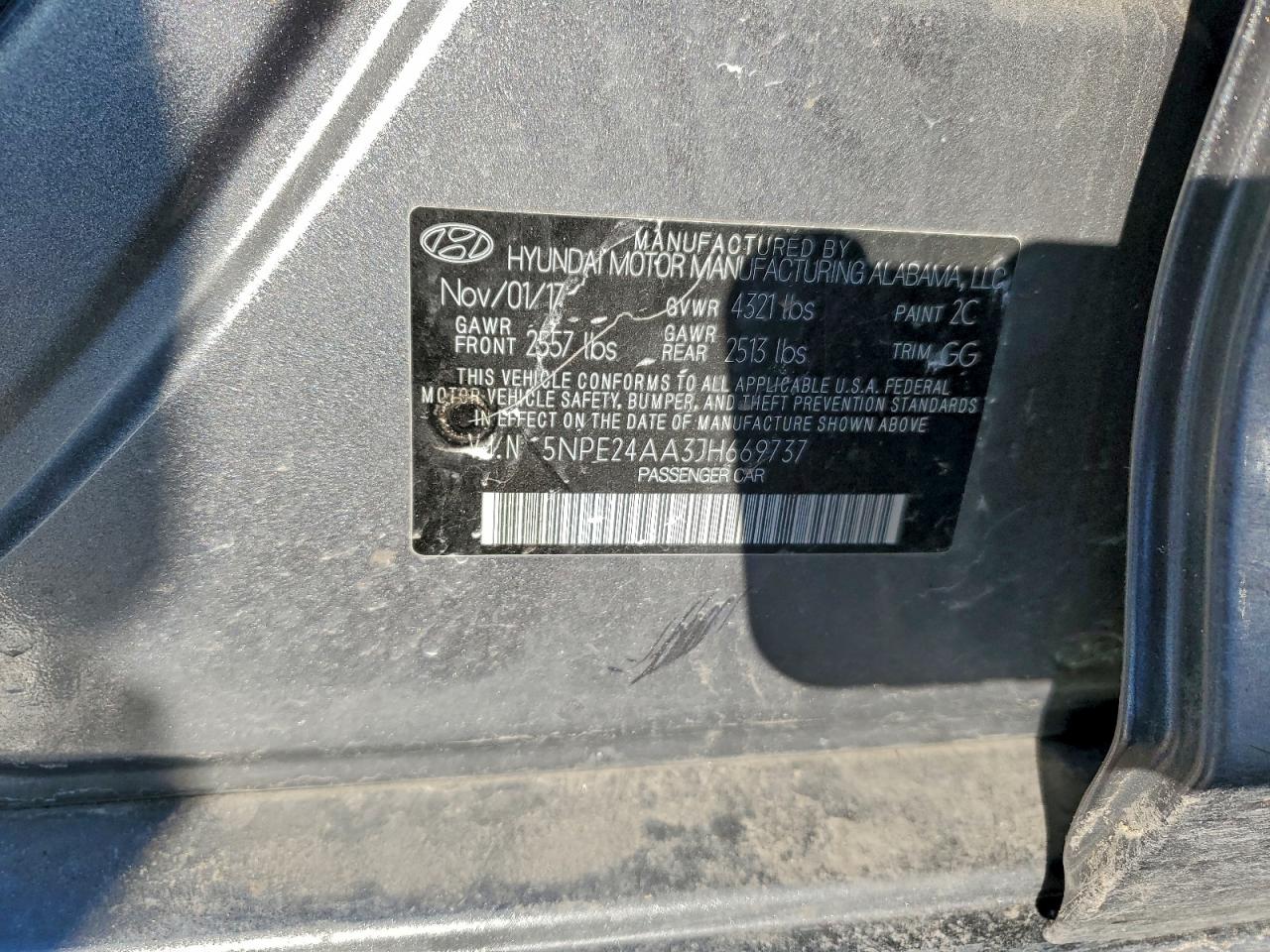 2018 HYUNDAI SONATA ECO photo 12