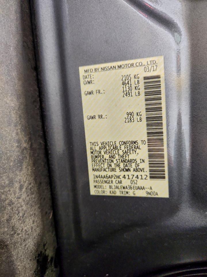 2017 NISSAN MAXIMA 3.5S photo 34