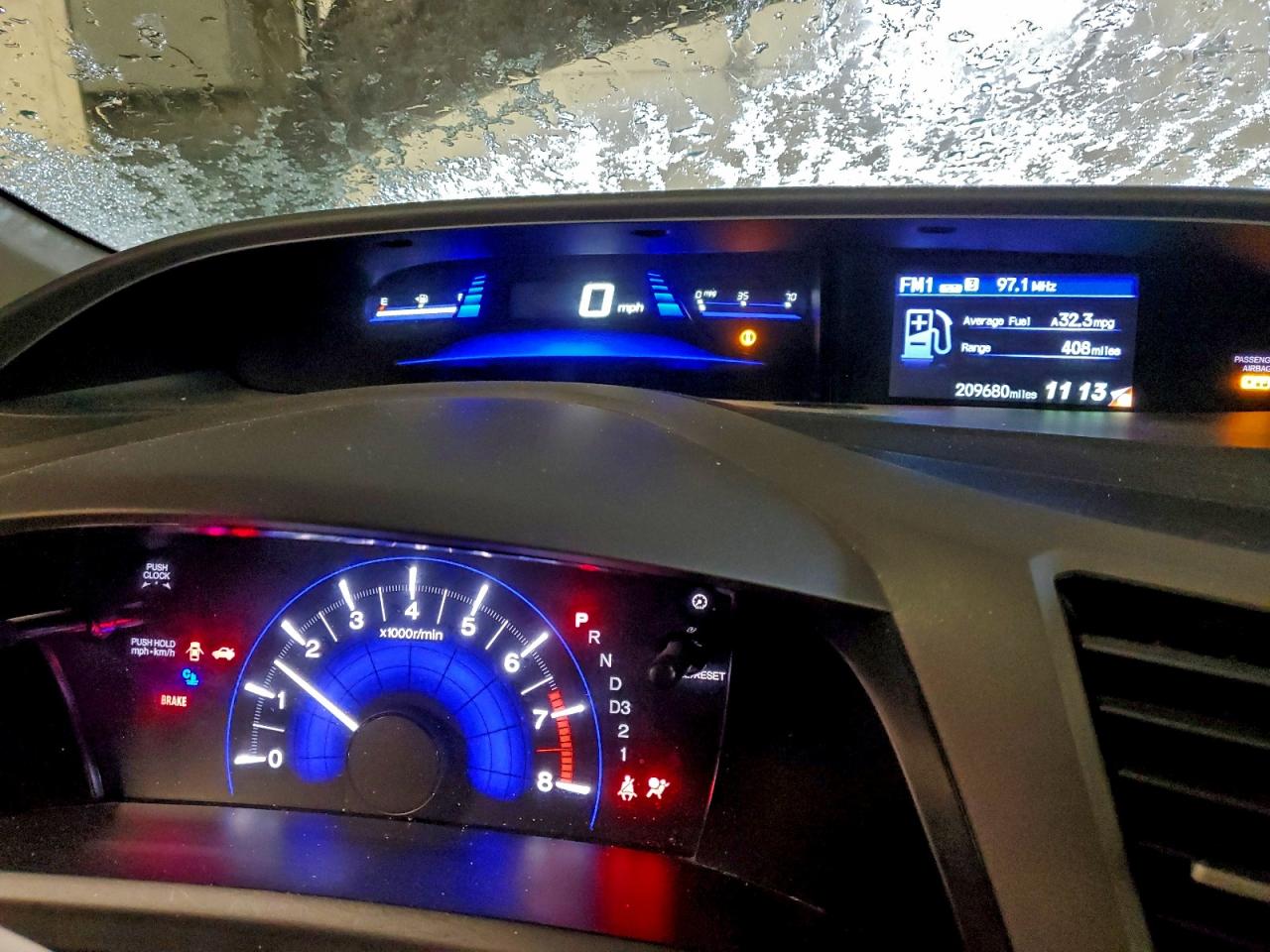 2012 HONDA CIVIC LX photo 9