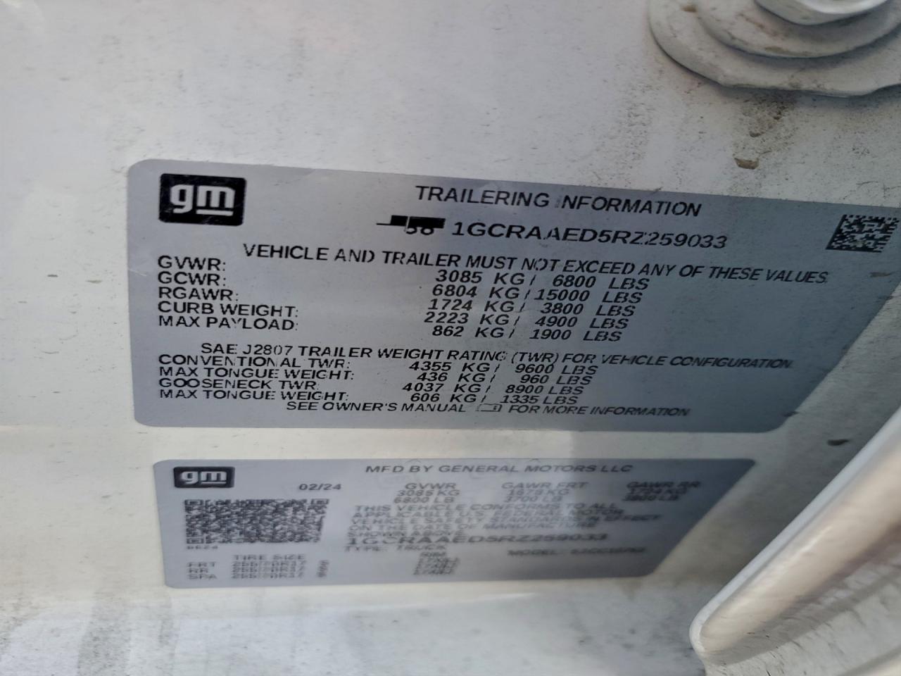 2024 CHEVROLET SILVERADO C1500 photo 12