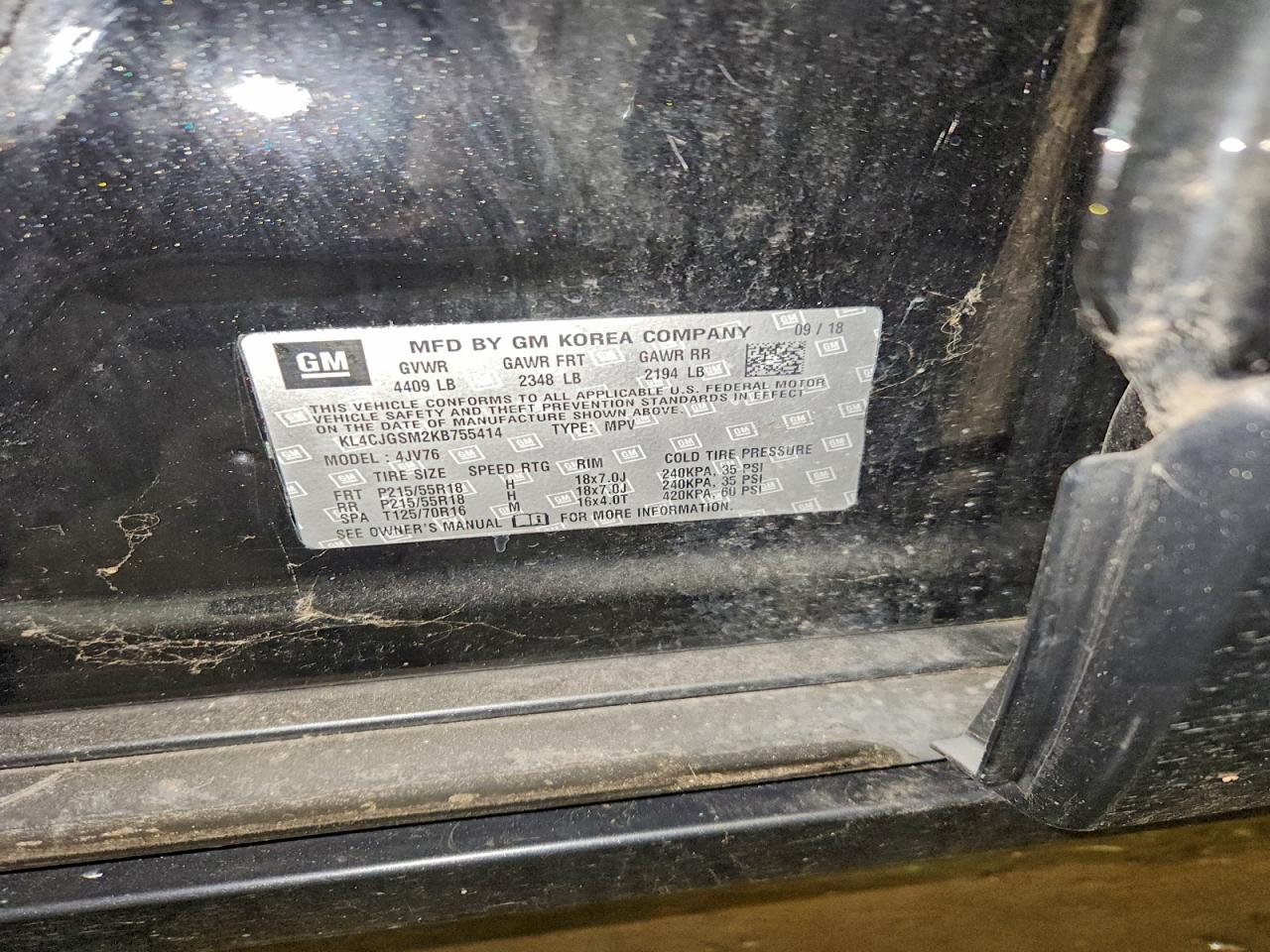 2019 BUICK ENCORE ESSENCE photo 13