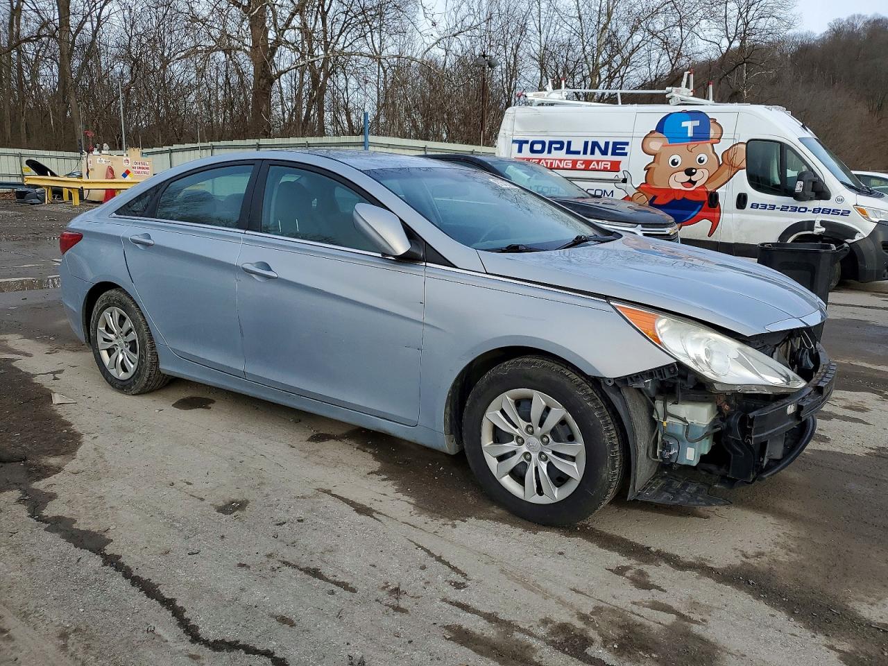 2011 HYUNDAI SONATA GLS photo 4