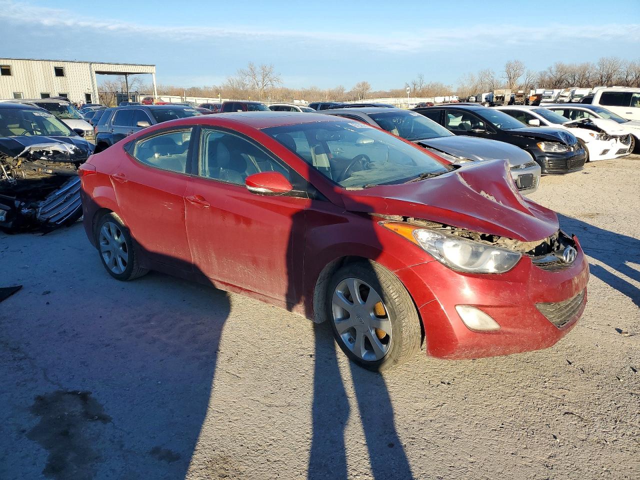 2012 HYUNDAI ELANTRA GLS photo 4
