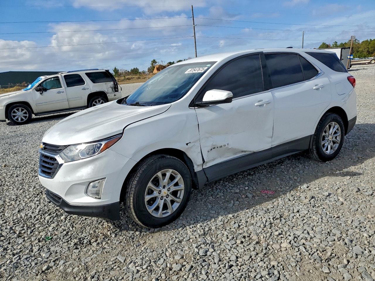 2018 CHEVROLET EQUINOX LT — SIDE damage — photo 1