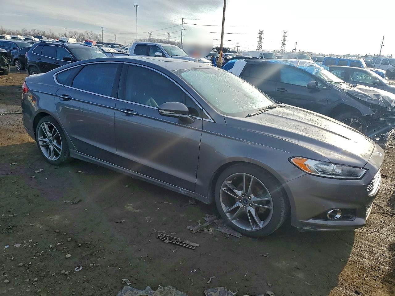 2013 FORD FUSION TITANIUM photo 4