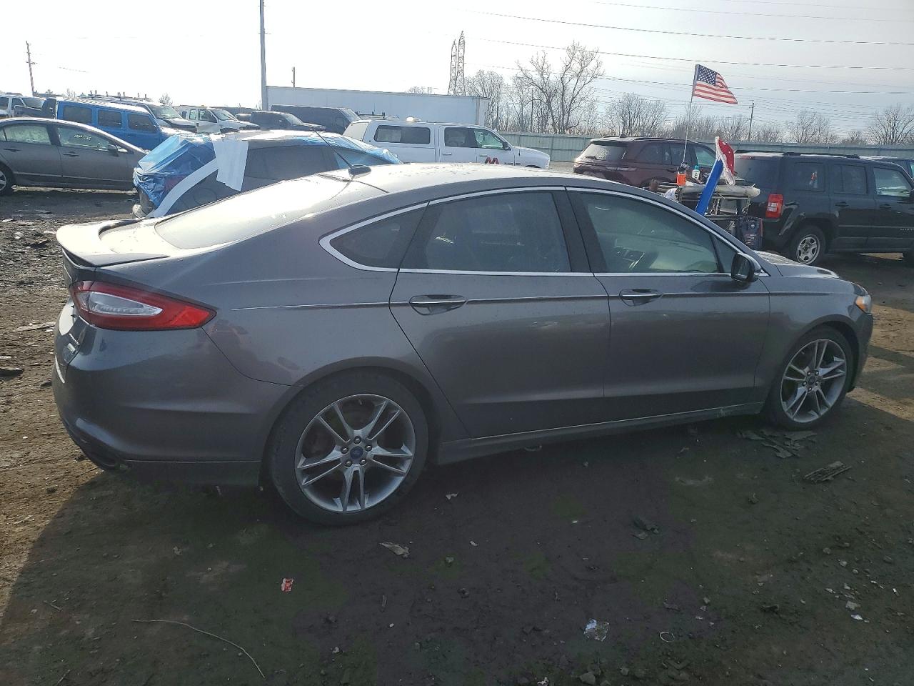 2013 FORD FUSION TITANIUM photo 3