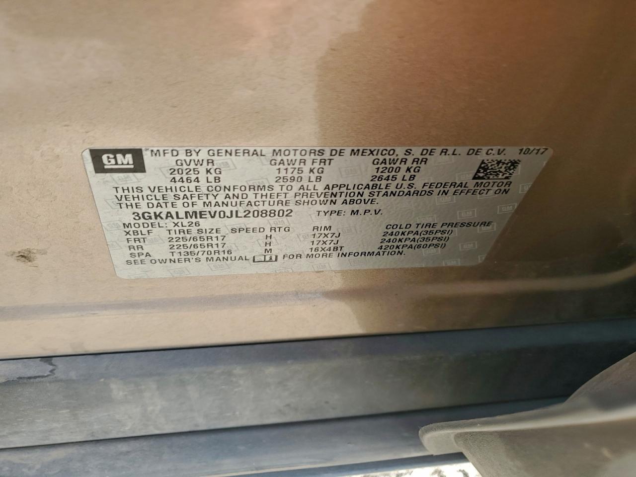 2018 GMC TERRAIN SLE photo 25