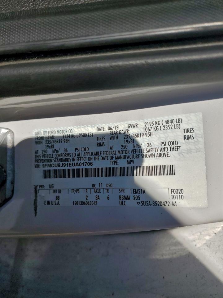 2014 FORD ESCAPE TITANIUM photo 13