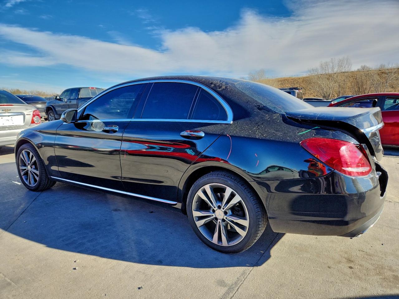 2015 MERCEDES-BENZ C 300 4MATIC photo 2