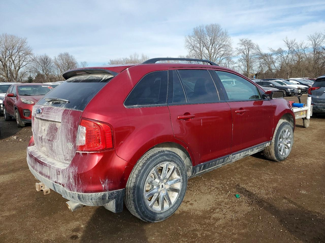 2014 FORD EDGE SEL photo 3