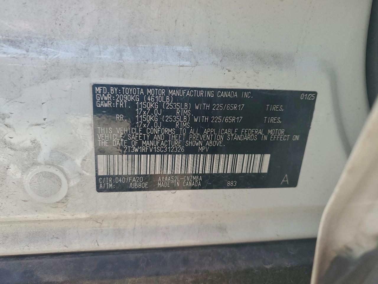 2025 TOYOTA RAV4 XLE photo 13