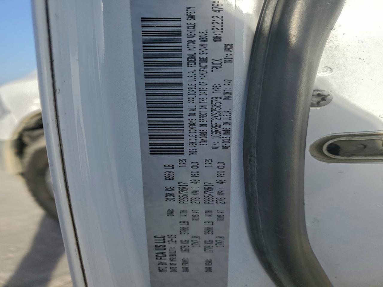2019 RAM 1500 CLASSIC TRADESMAN photo 12