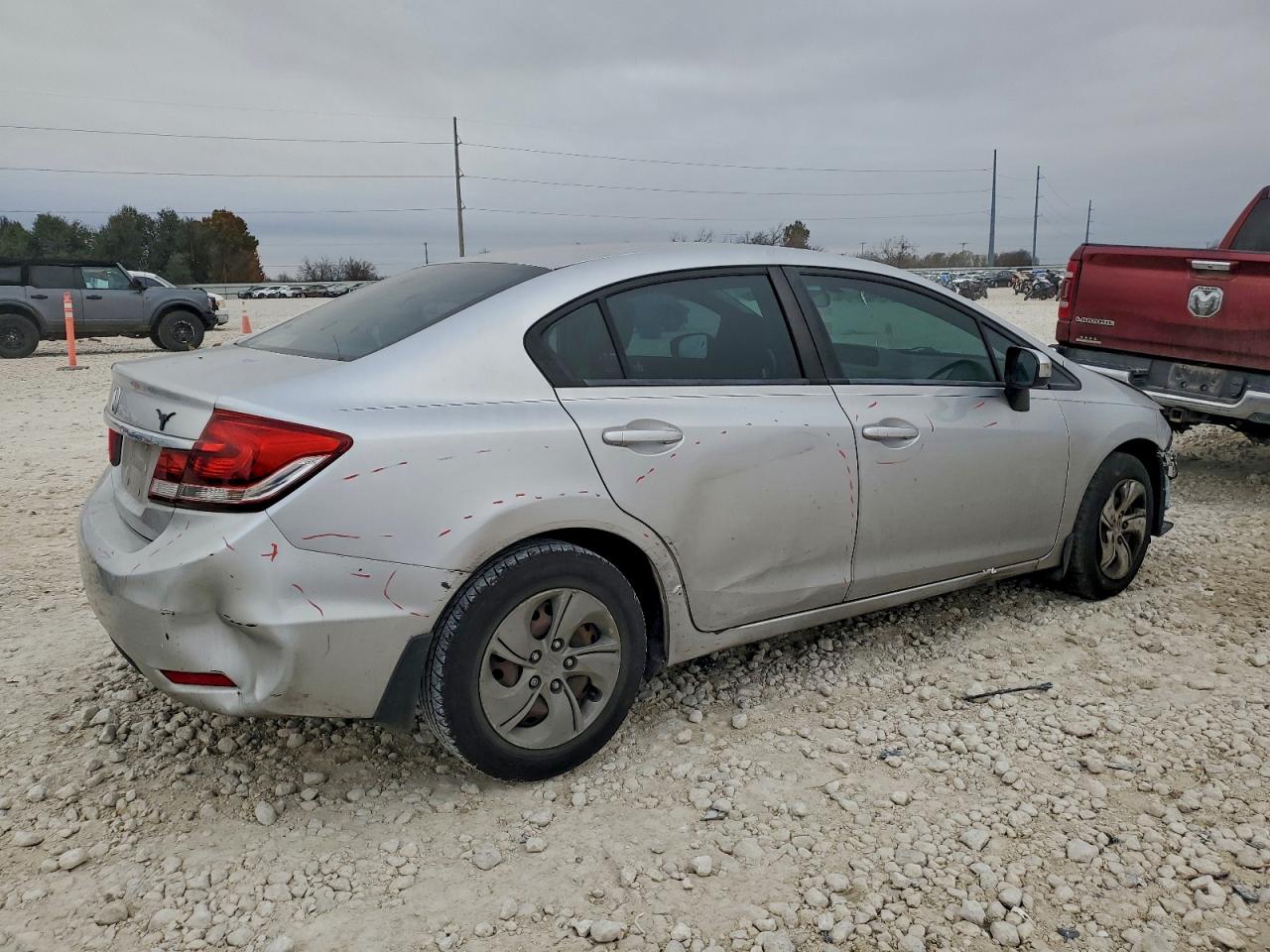 2014 HONDA CIVIC LX photo 3