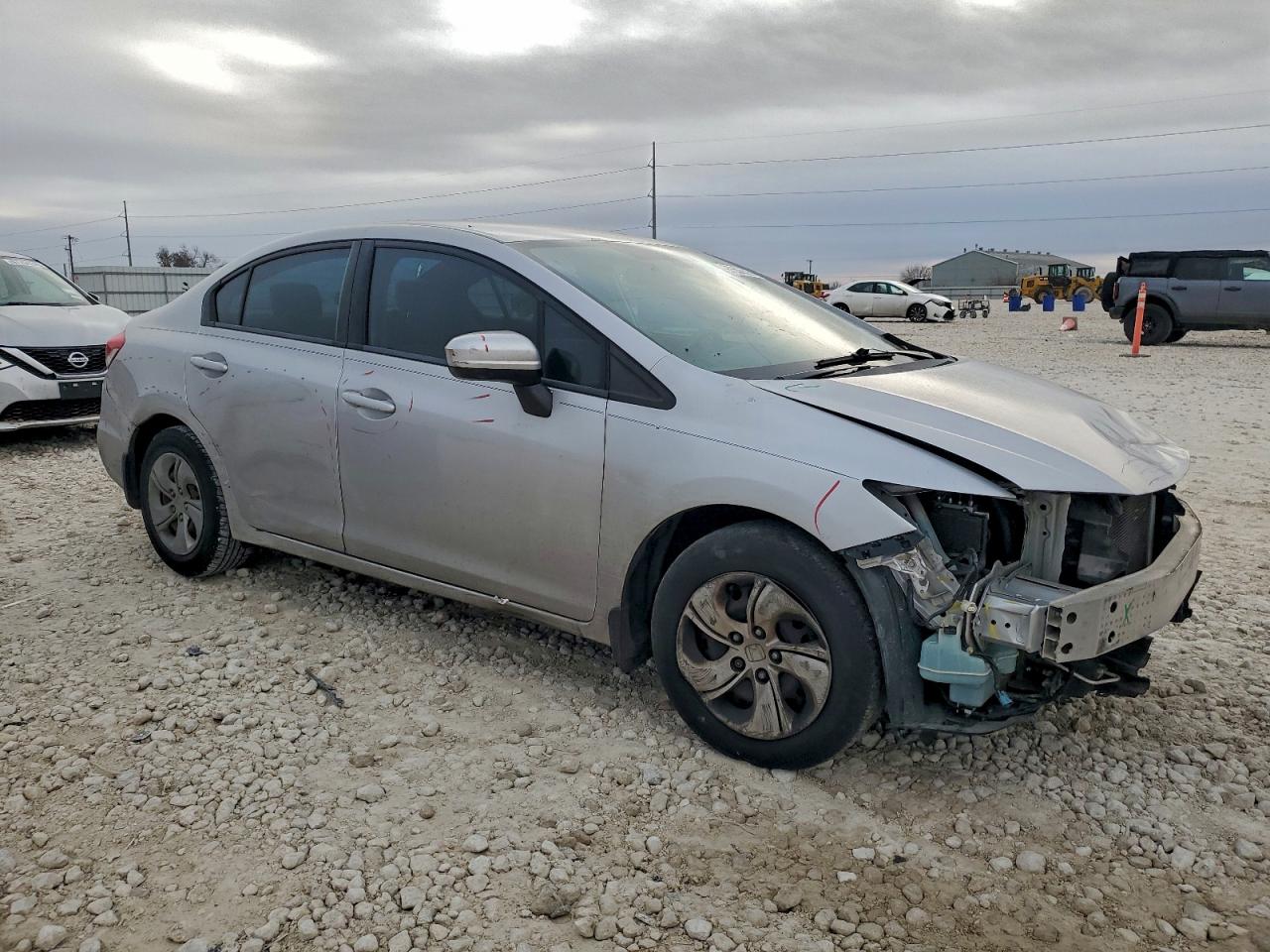 2014 HONDA CIVIC LX photo 4