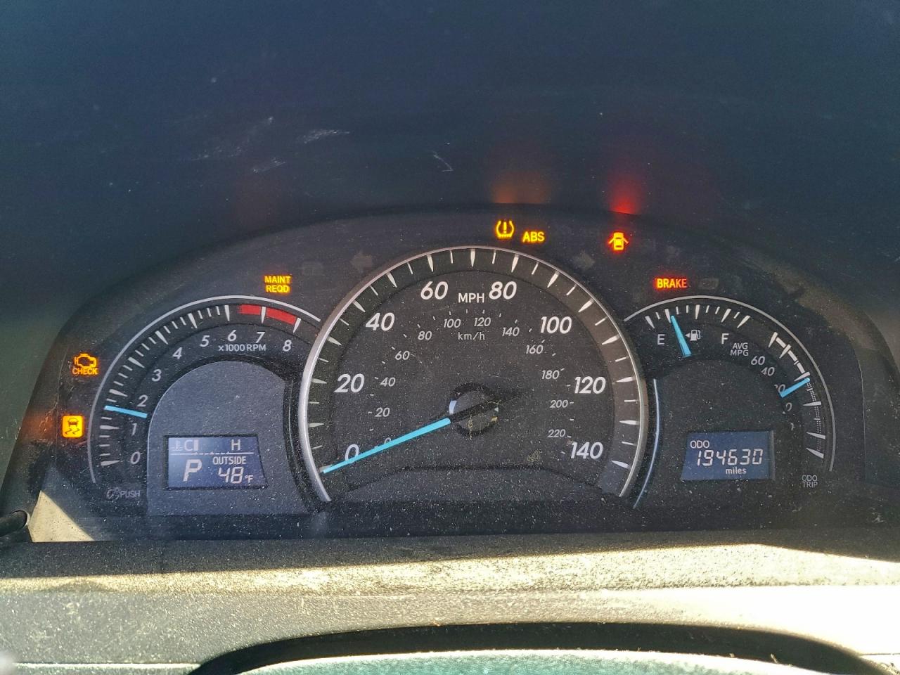 2015 TOYOTA CAMRY LE photo 9