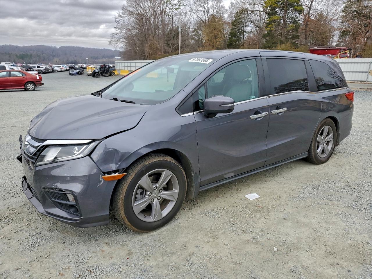 2019 HONDA ODYSSEY EXL — FRONT END damage — photo 1