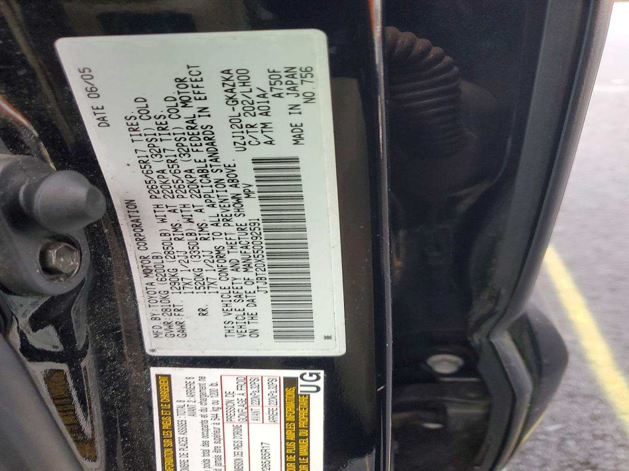2005 LEXUS GX 470 photo 13
