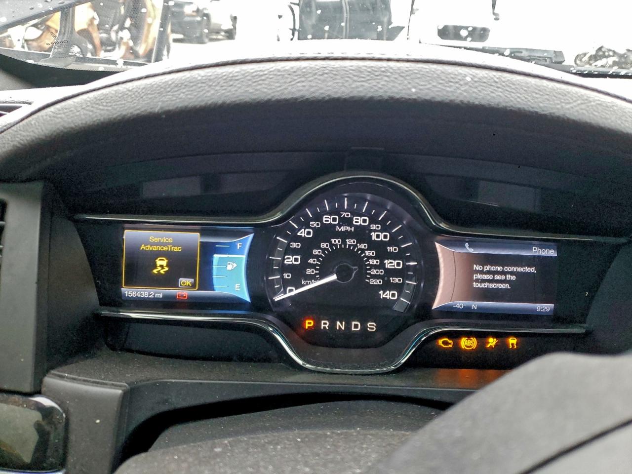 2013 LINCOLN MKS photo 9