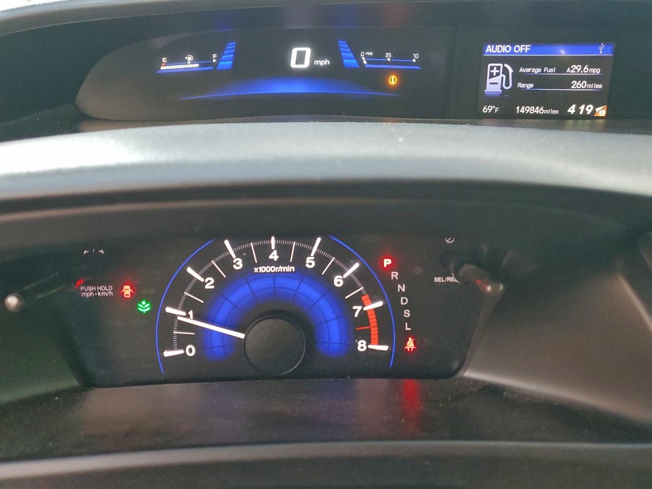 2014 HONDA CIVIC LX photo 9