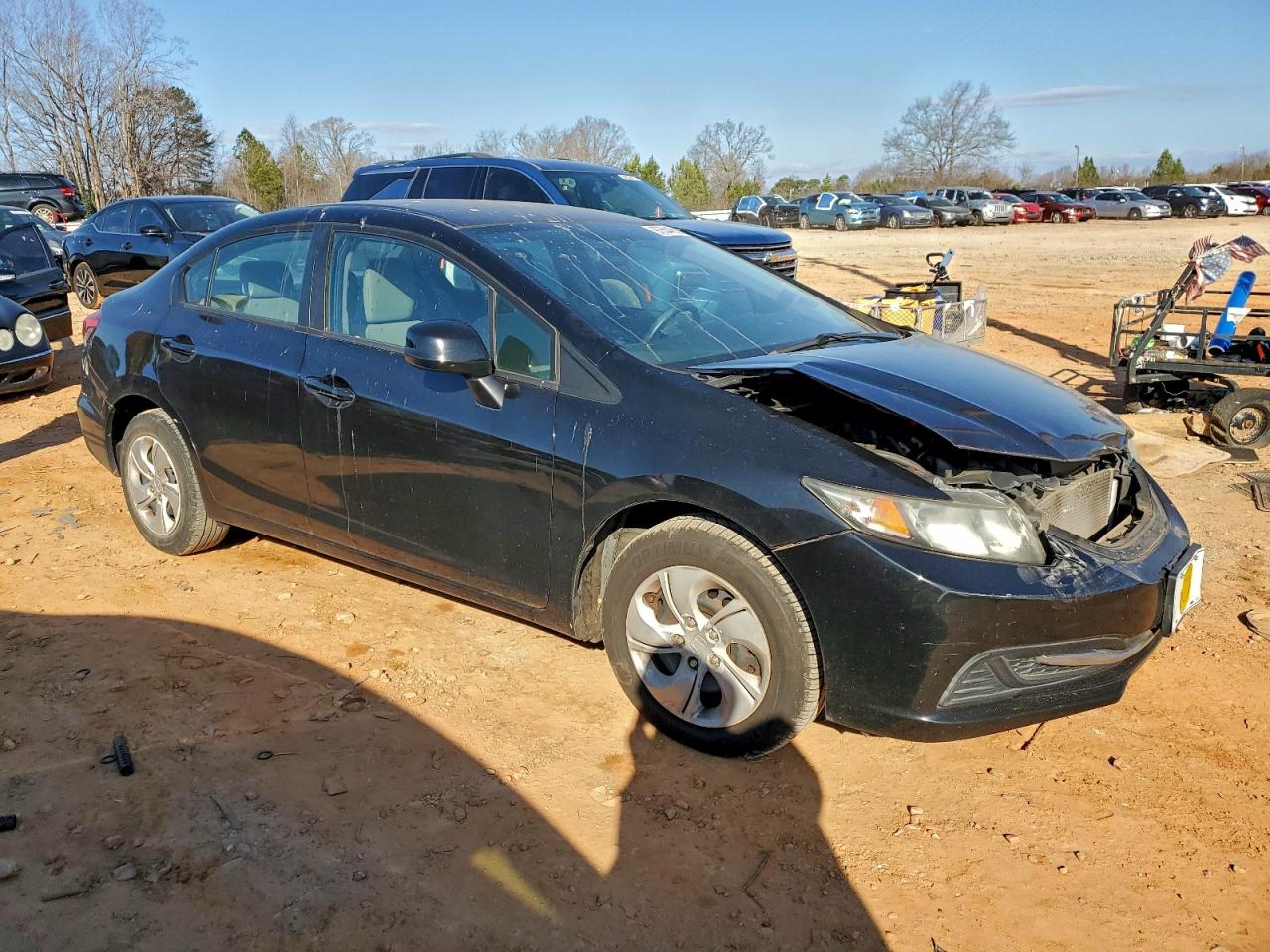 2013 HONDA CIVIC LX photo 4