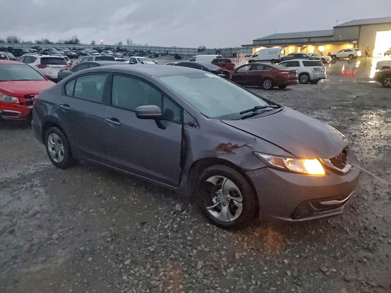 2014 HONDA CIVIC LX photo 4