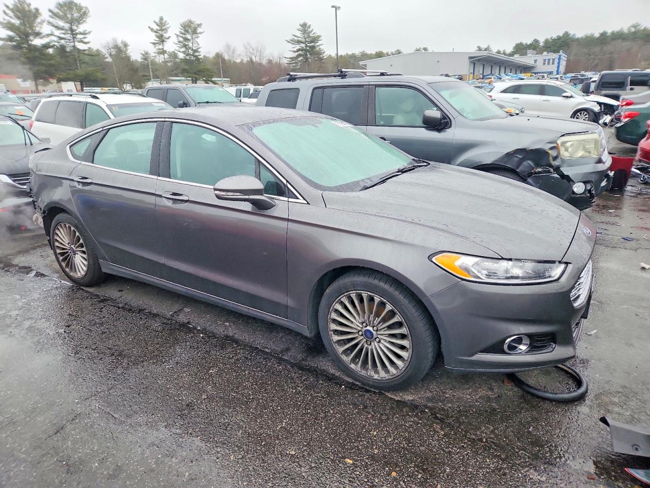 2014 FORD FUSION TITANIUM photo 4