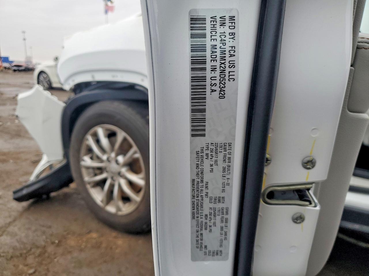 2022 JEEP CHEROKEE LATITUDE LUX photo 25