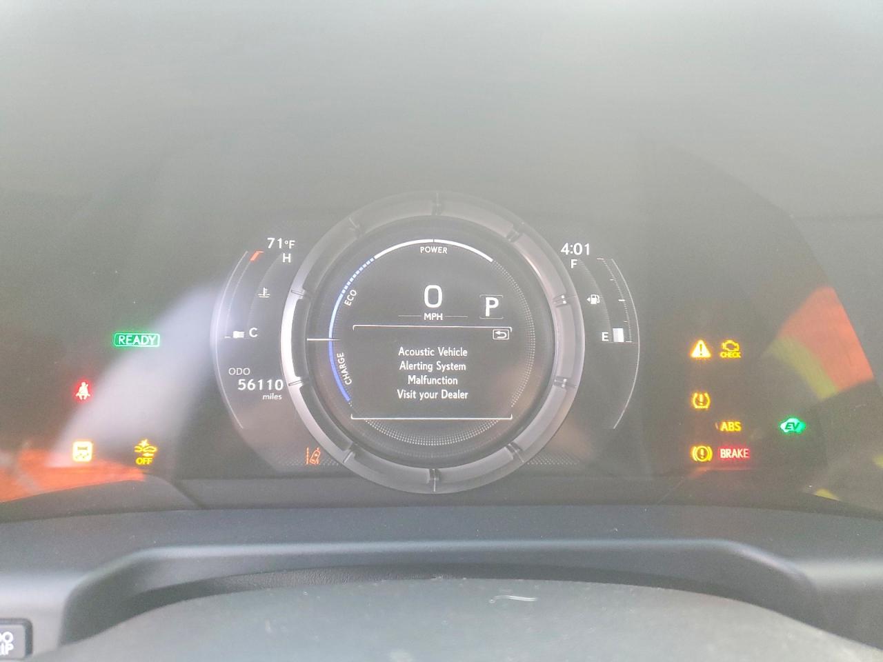 2023 LEXUS ES 300H F SPORT HANDLING photo 9