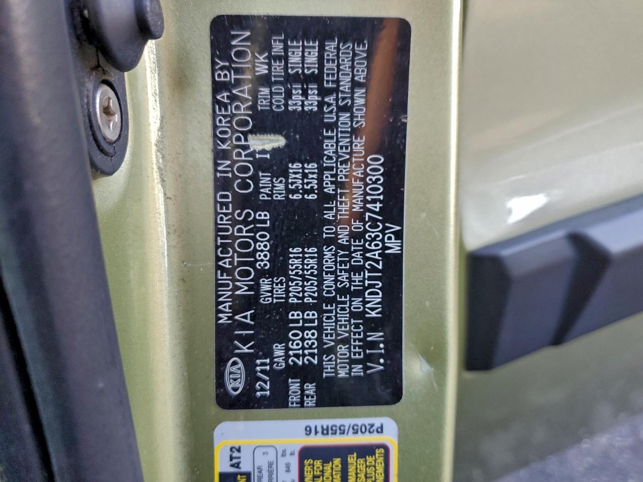 2012 KIA SOUL + photo 13