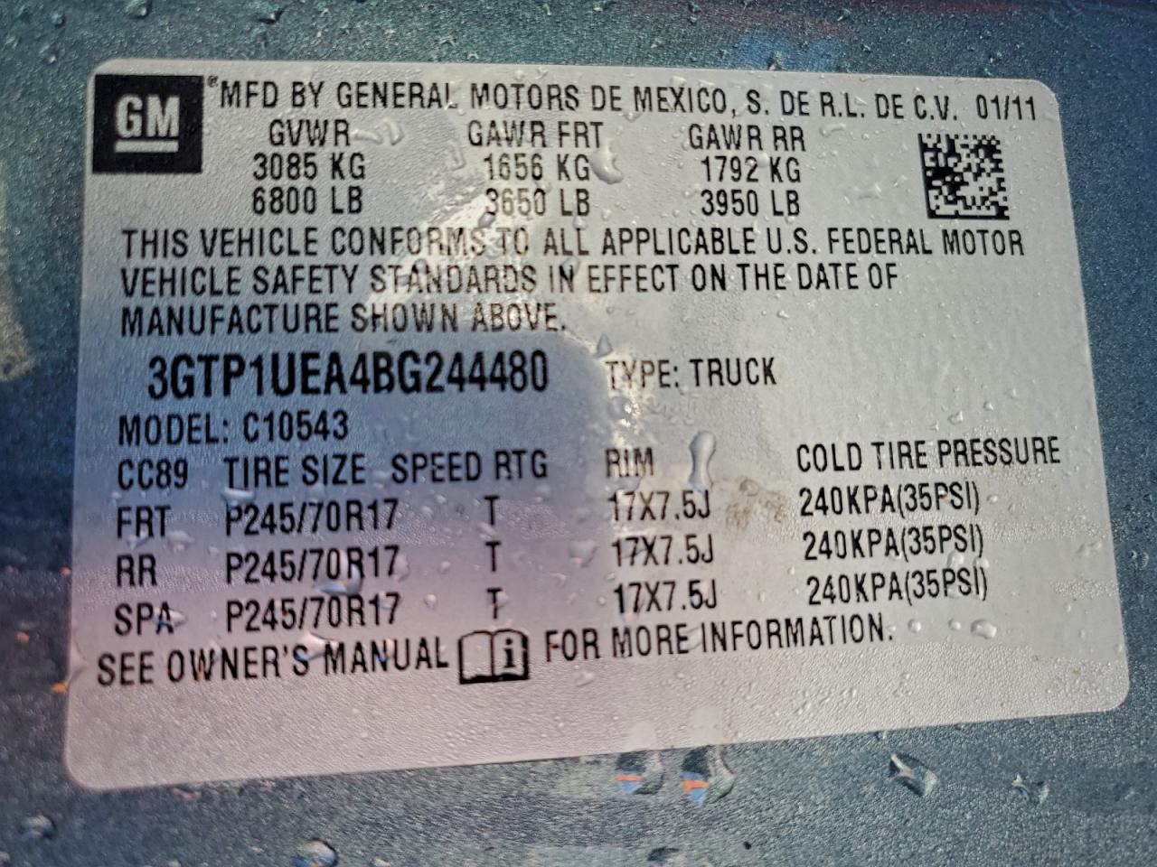 2011 GMC SIERRA C1500 SL photo 13