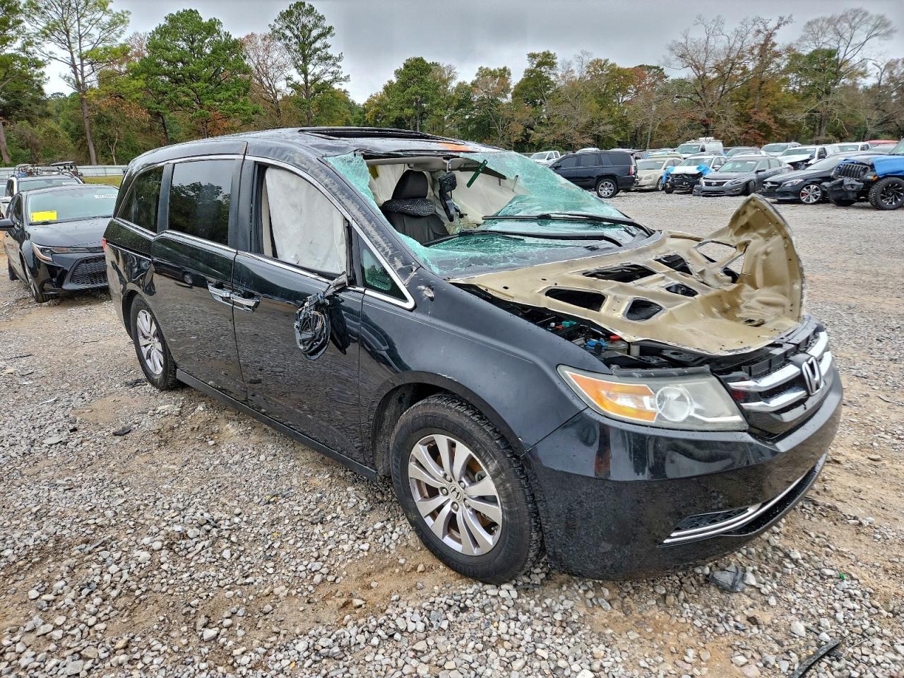 2014 HONDA ODYSSEY EXL photo 4