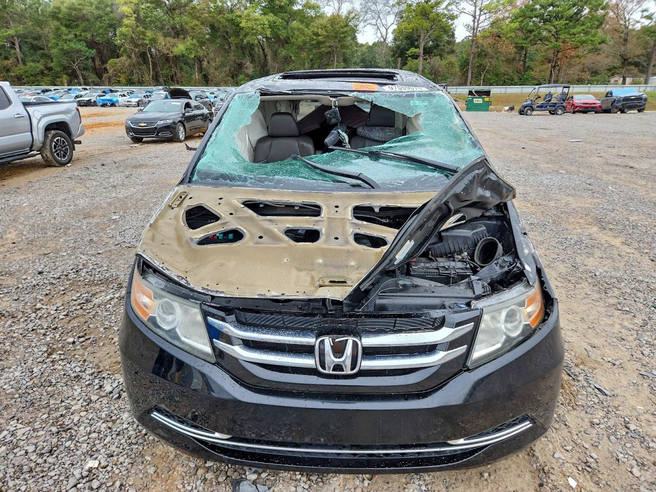 2014 HONDA ODYSSEY EXL photo 5