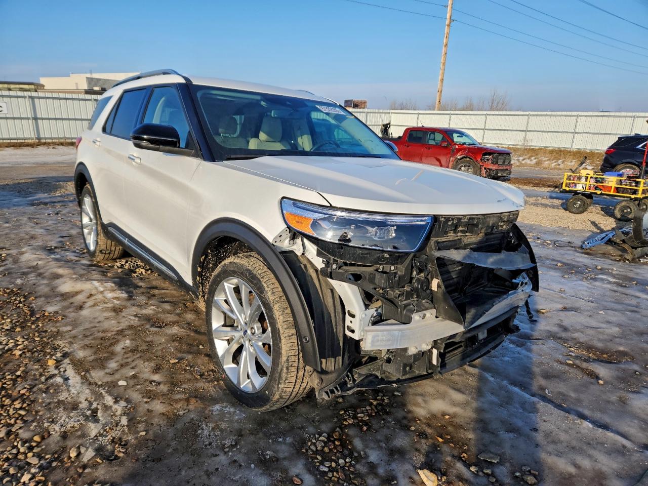 2021 FORD EXPLORER PLATINUM photo 4