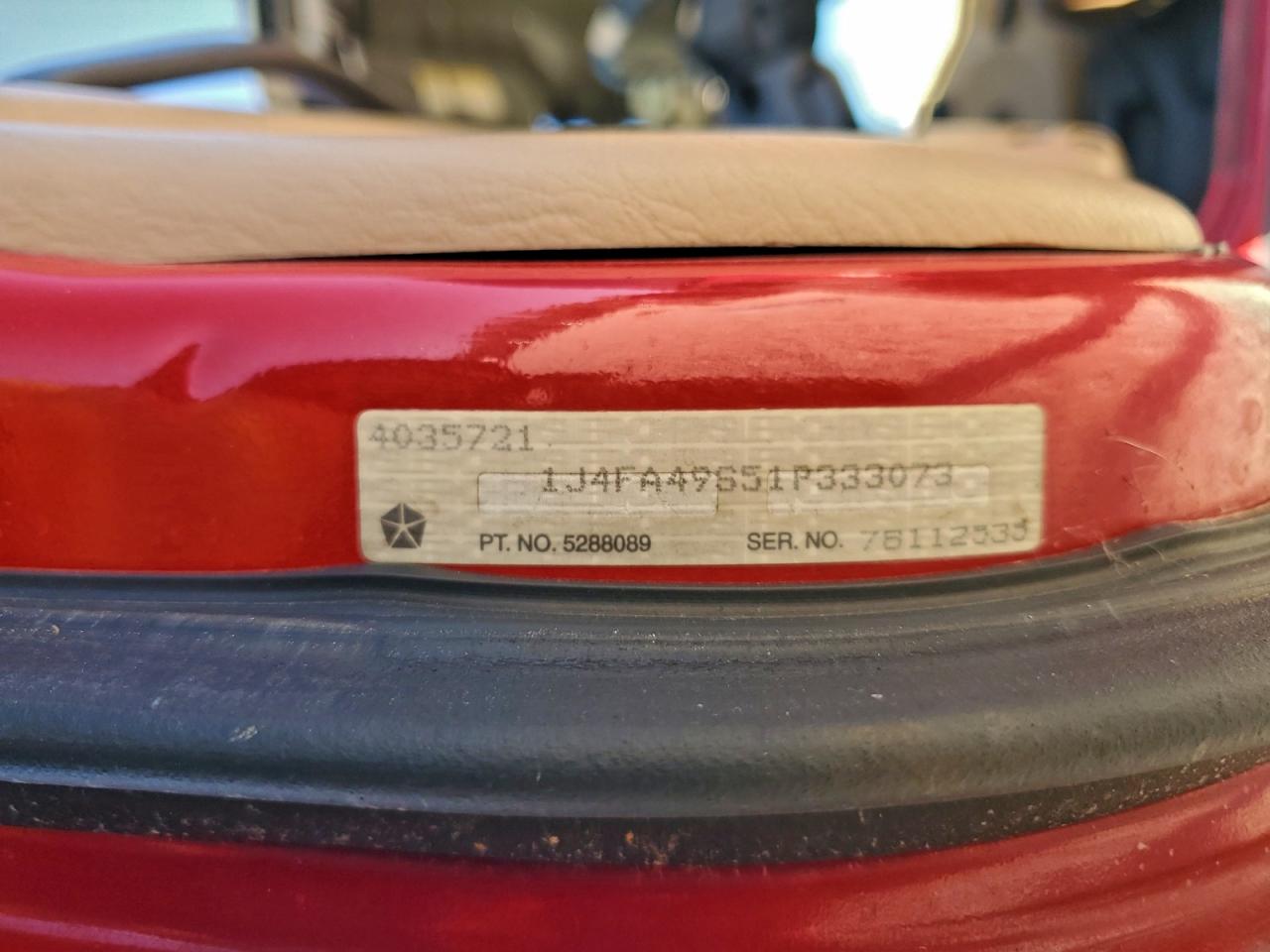 2001 JEEP WRANGLER / TJ SPORT photo 12