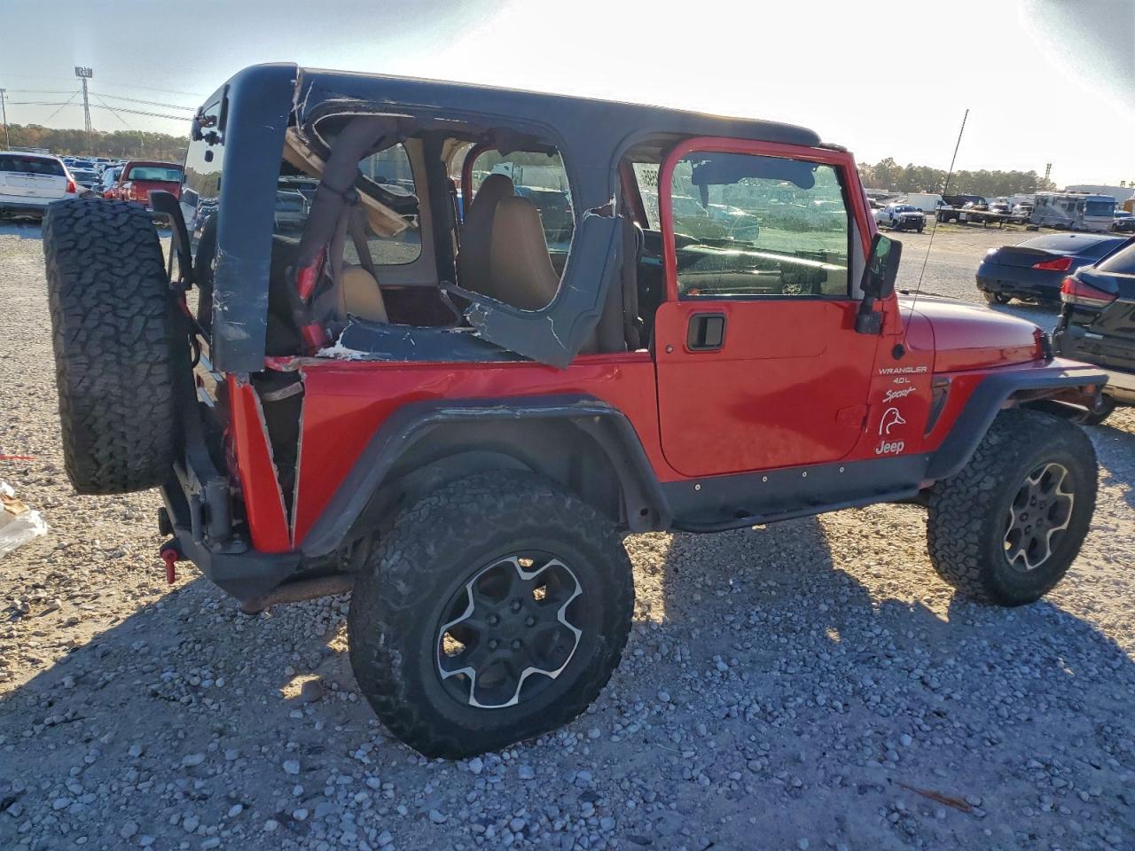 2001 JEEP WRANGLER / TJ SPORT photo 3