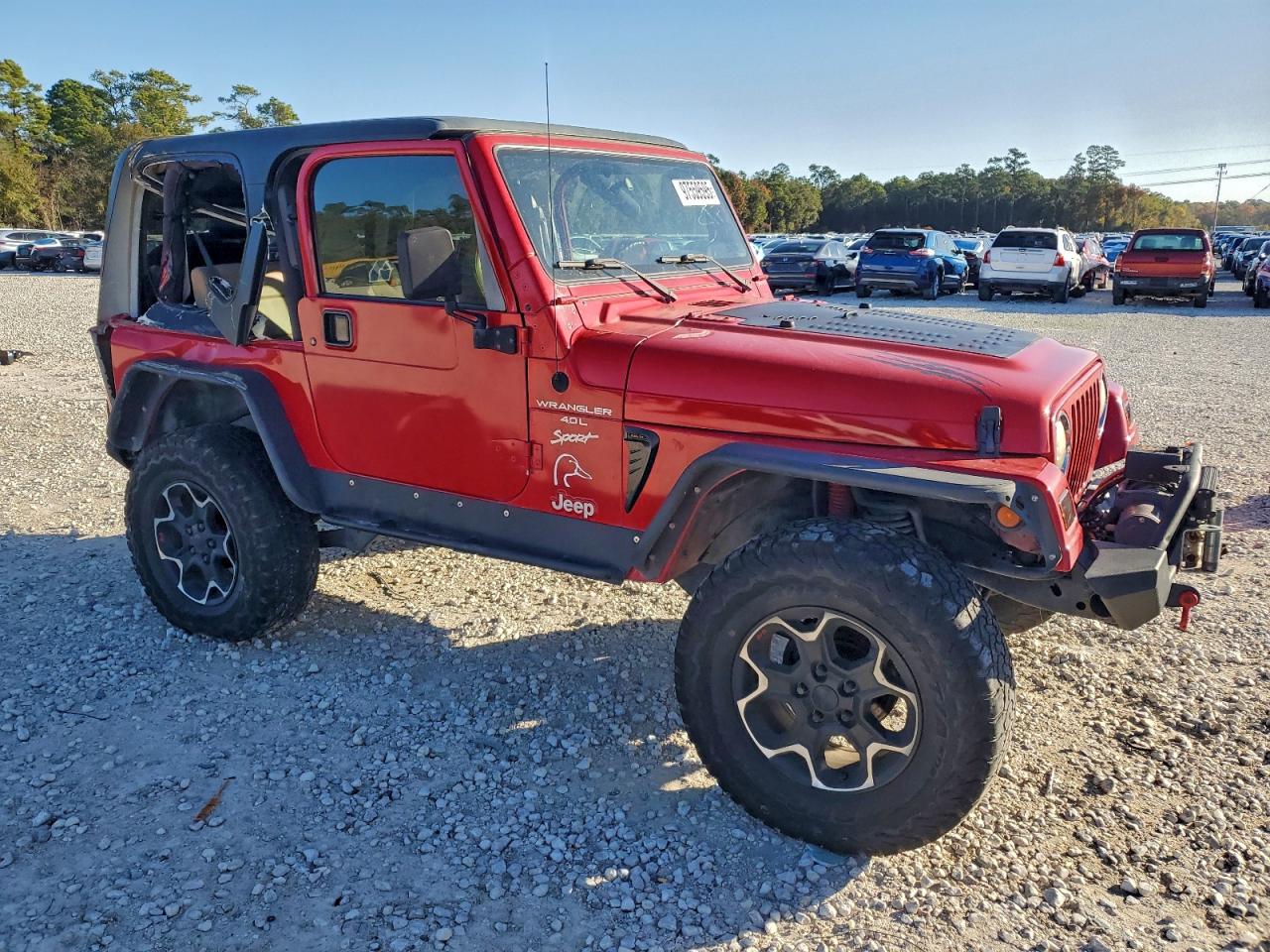 2001 JEEP WRANGLER / TJ SPORT photo 4