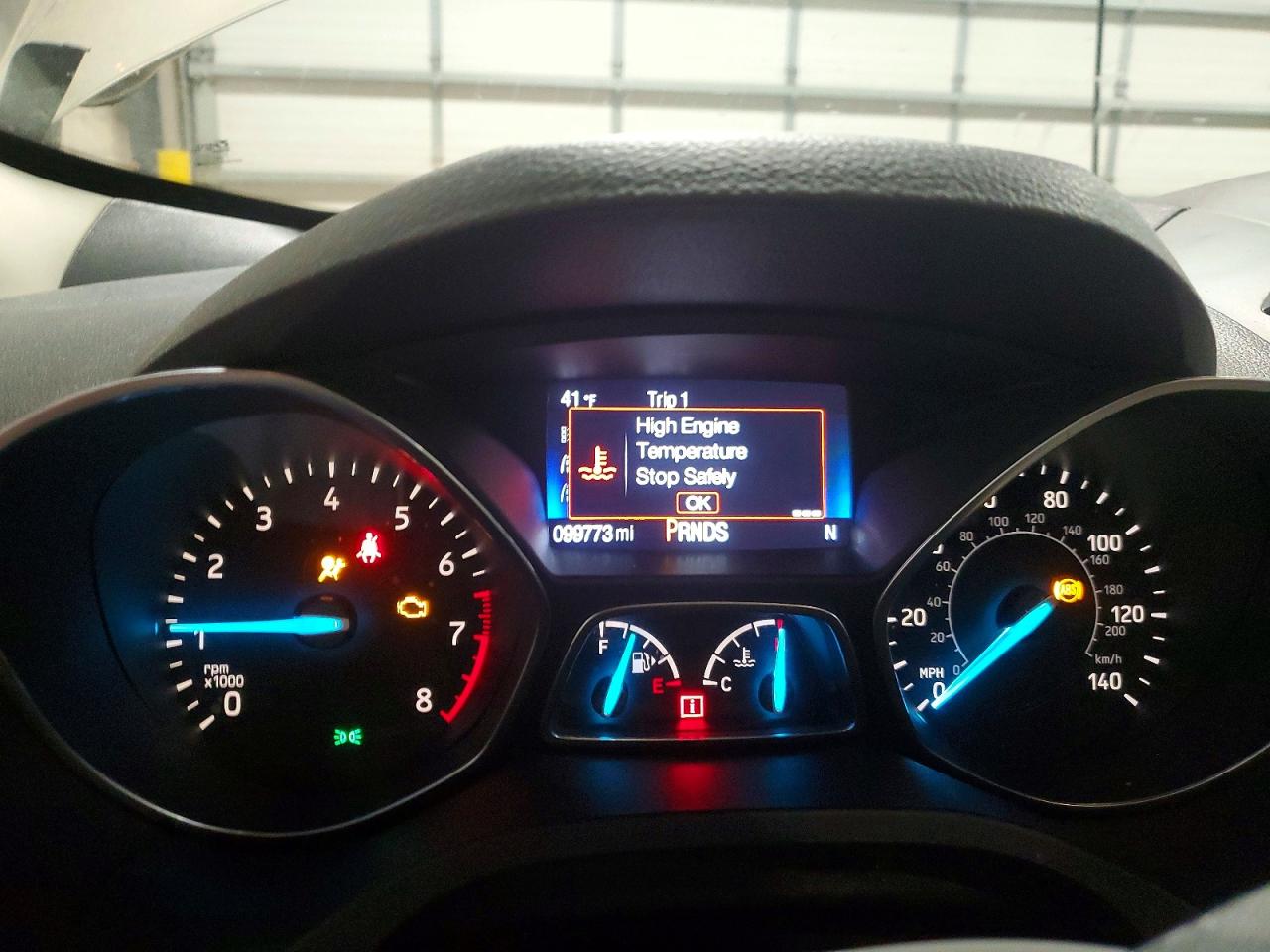 2017 FORD ESCAPE TITANIUM photo 9