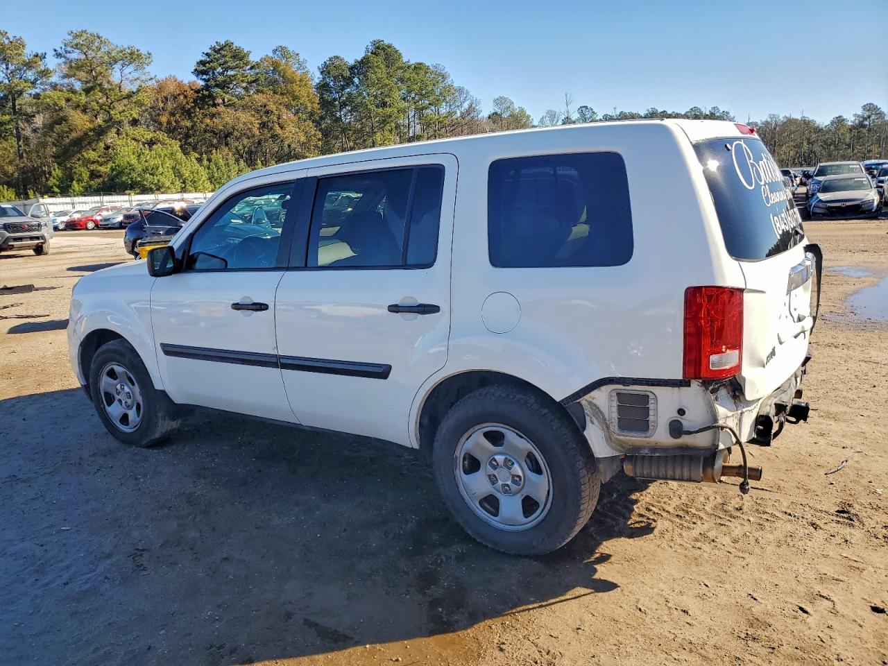 2015 HONDA PILOT LX photo 2