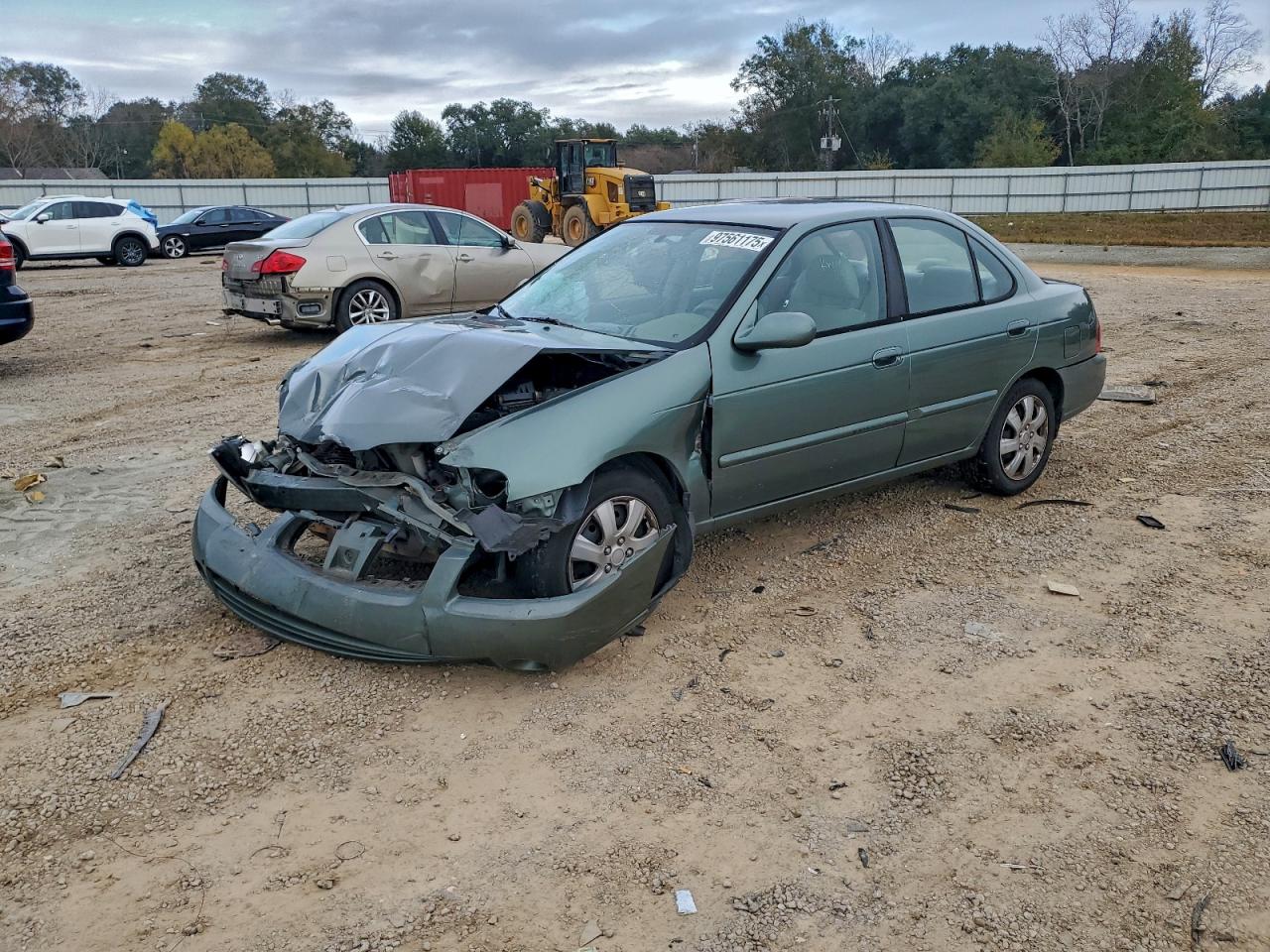 2006 NISSAN SENTRA 1.8 — FRONT END damage — photo 1