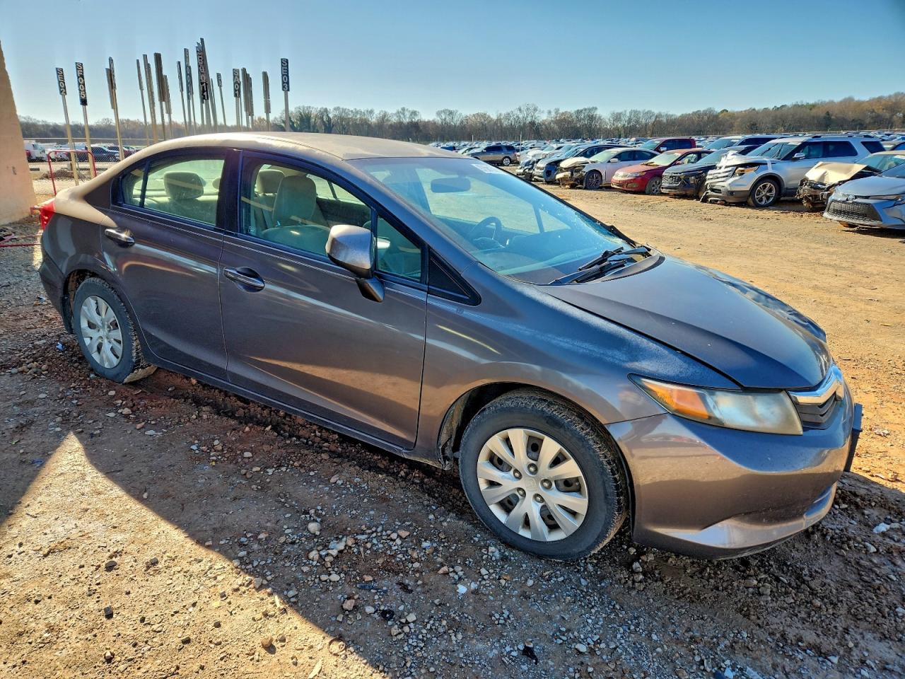 2012 HONDA CIVIC LX photo 4