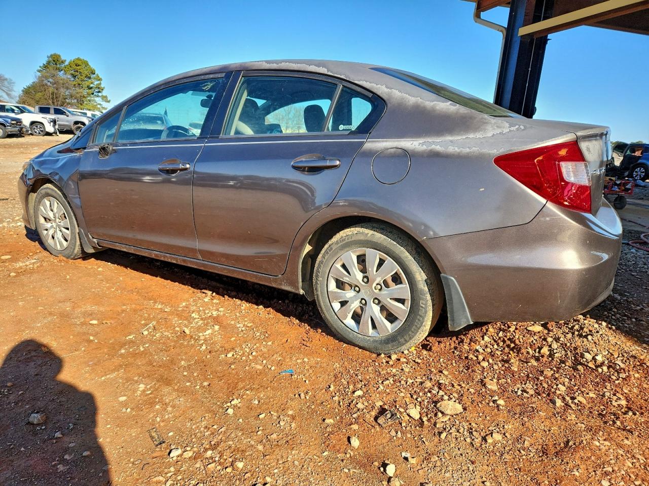 2012 HONDA CIVIC LX photo 2