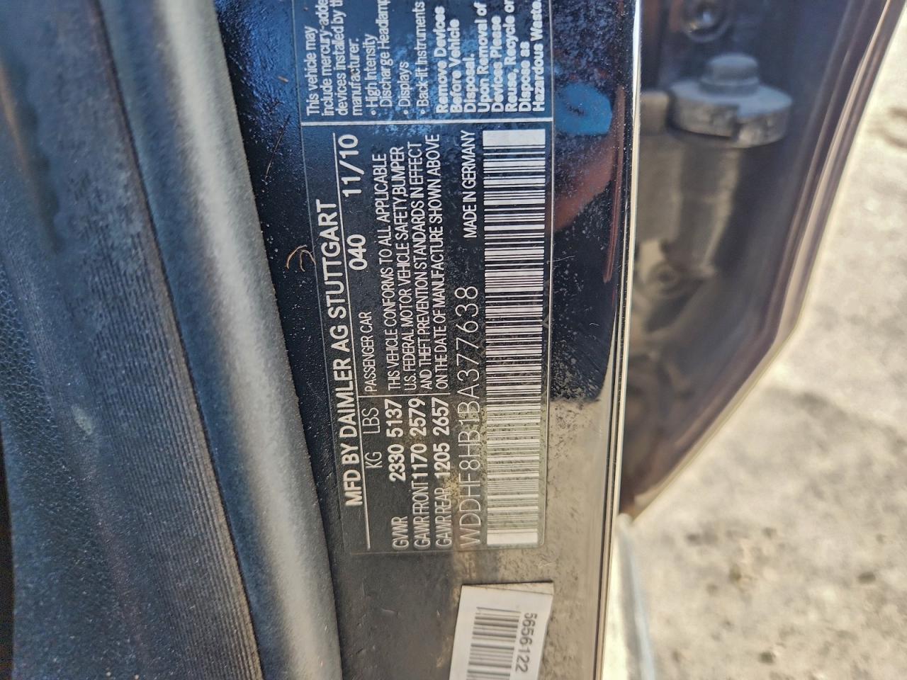 2011 MERCEDES-BENZ E 350 4MATIC photo 12