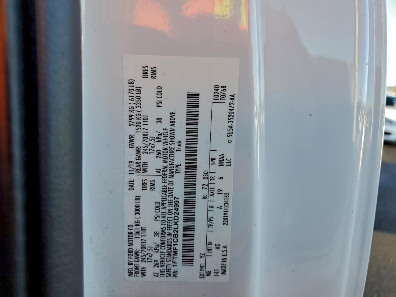 2020 FORD F150 photo 25